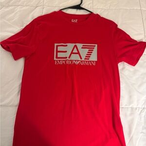 Emporio Armani EA7 Bold Red Tee